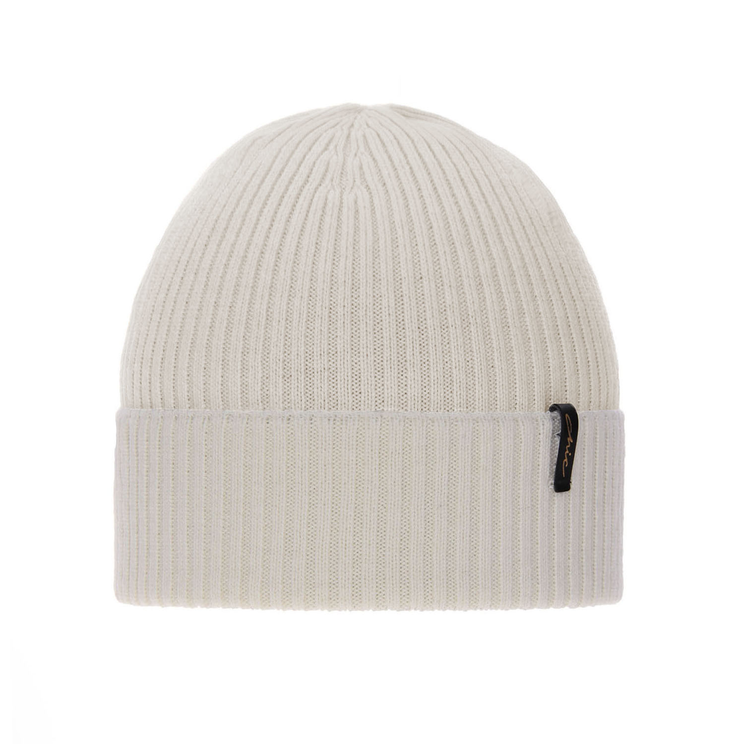 Berretto invernale donna, crema, 100% Lana Merino, Megan