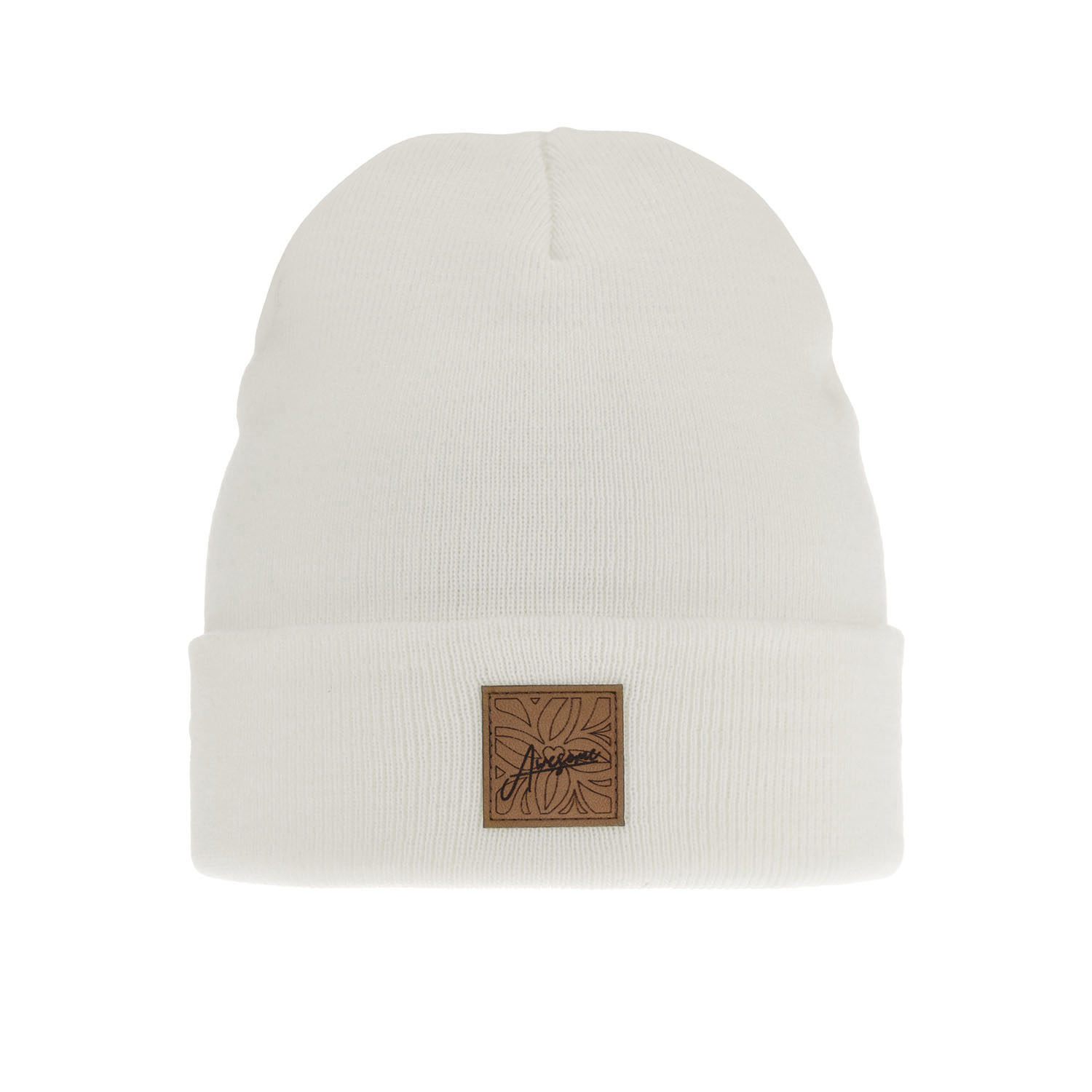 Berretto invernale bambina, bianca, Bellona