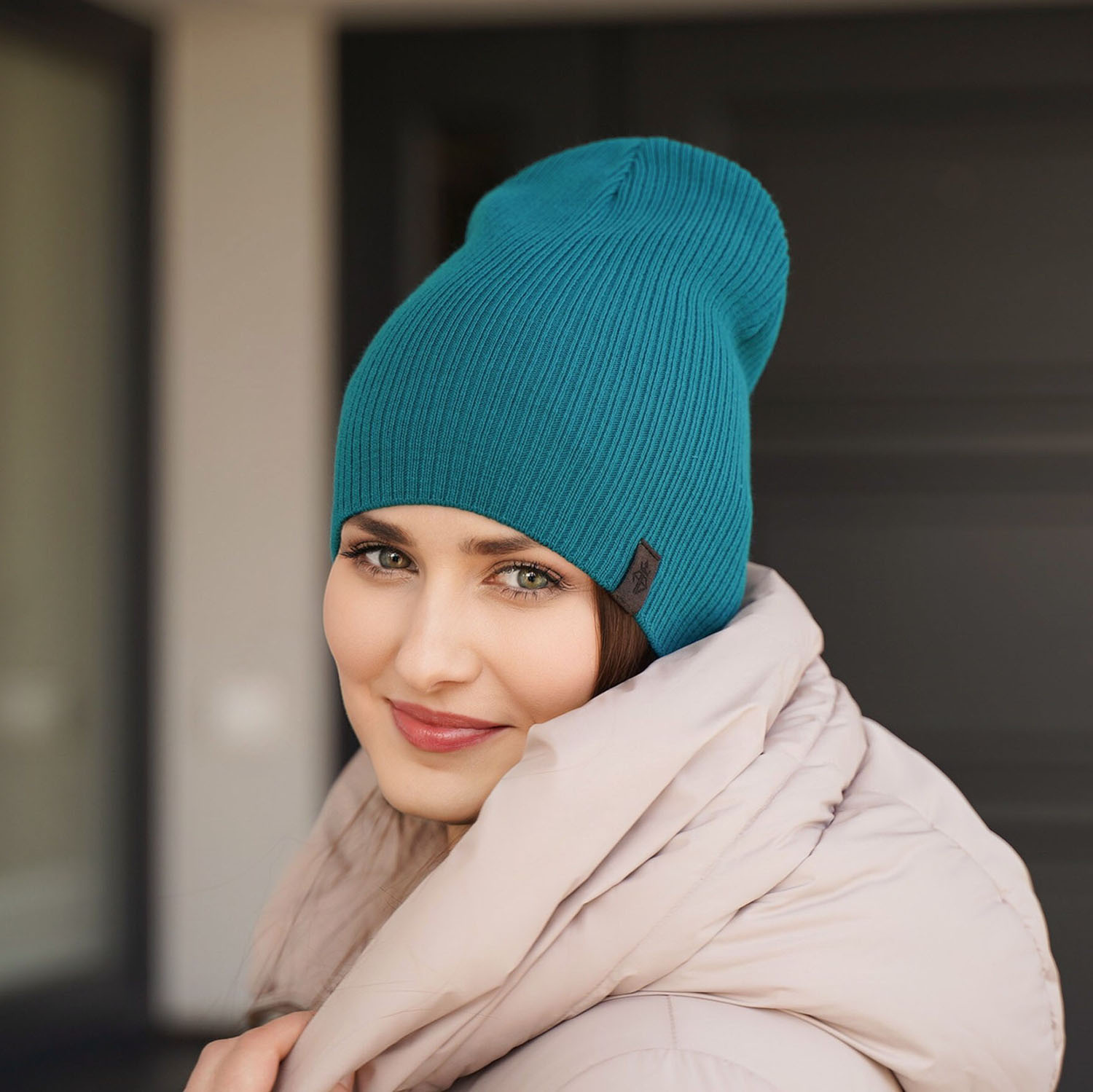 Berretto autunno/primavera donna, grigia, Merci