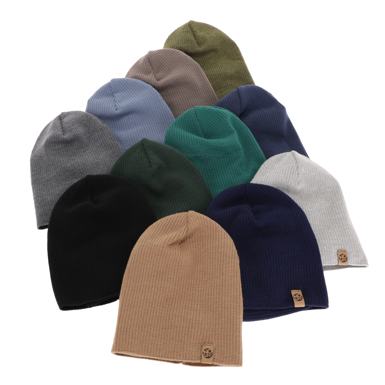 Set autunno/primavera bambino: berretto e scaldacollo, camel, 100% Lana Merino, Richi