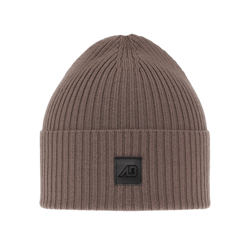 Berretto autunno/primavera uomo, marrone chiaro, 100% Lana Merino, Matias