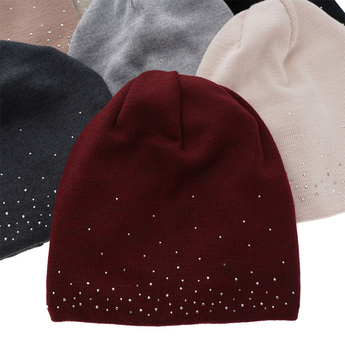 Berretto invernale donna, rosa, 100% Lana Merino, Minerwa