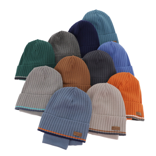 Set autunno/primavera bambino: berretto e scaldacollo, con cotone, blu scuro, London