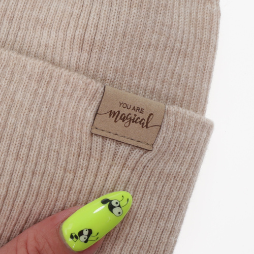 Set autunno/primavera bambina: berretto e scaldacollo, rosa chiaro, 100% Lana Merino, Magenta