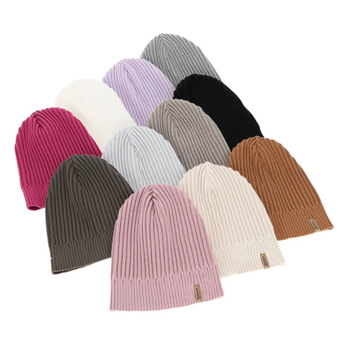 Berretto da donna primaverile, autunnale, con cotone, grigio, Mirona