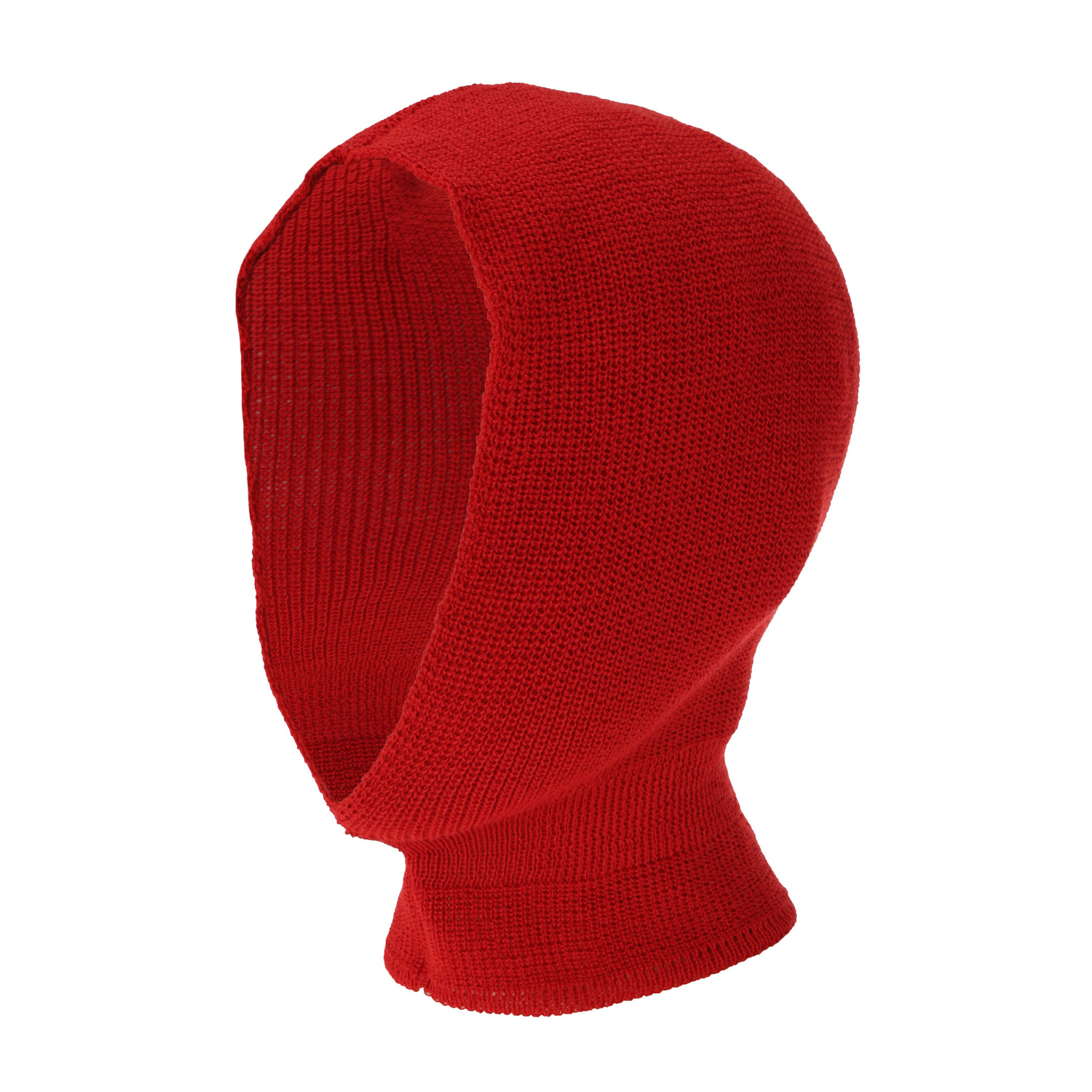 Berretto invernale uomo, rosso, 100% Lana Merino, Czapka zimowa męska