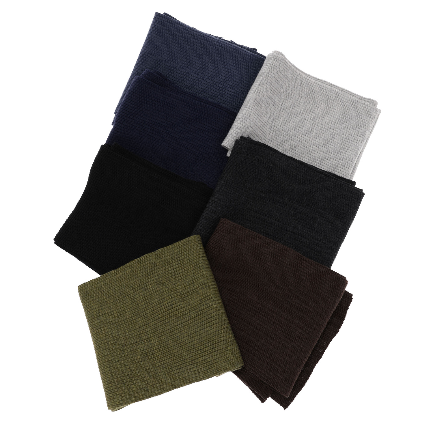 Sciarpa invernale uomo, blu, 100% Lana Merino, Brayan