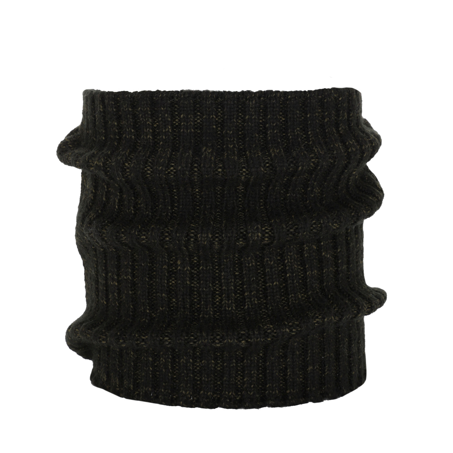 Scaldacollo invernale uomo, verde, 100% Lana Merino, Best