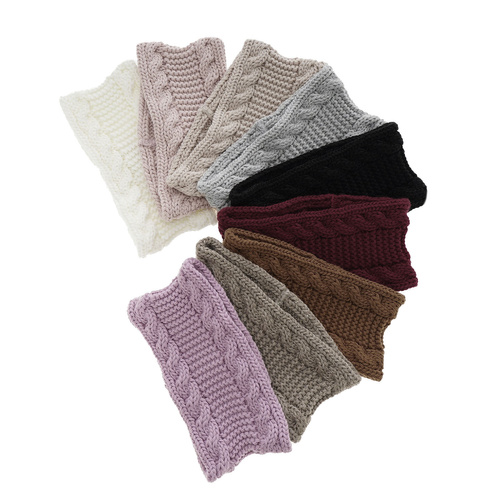 Fascia per capelli invernale donna, marrone, Bera