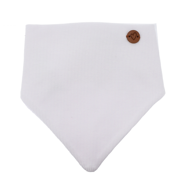 Foulard autunno/primavera bambina, bianco, cotone, Lucy