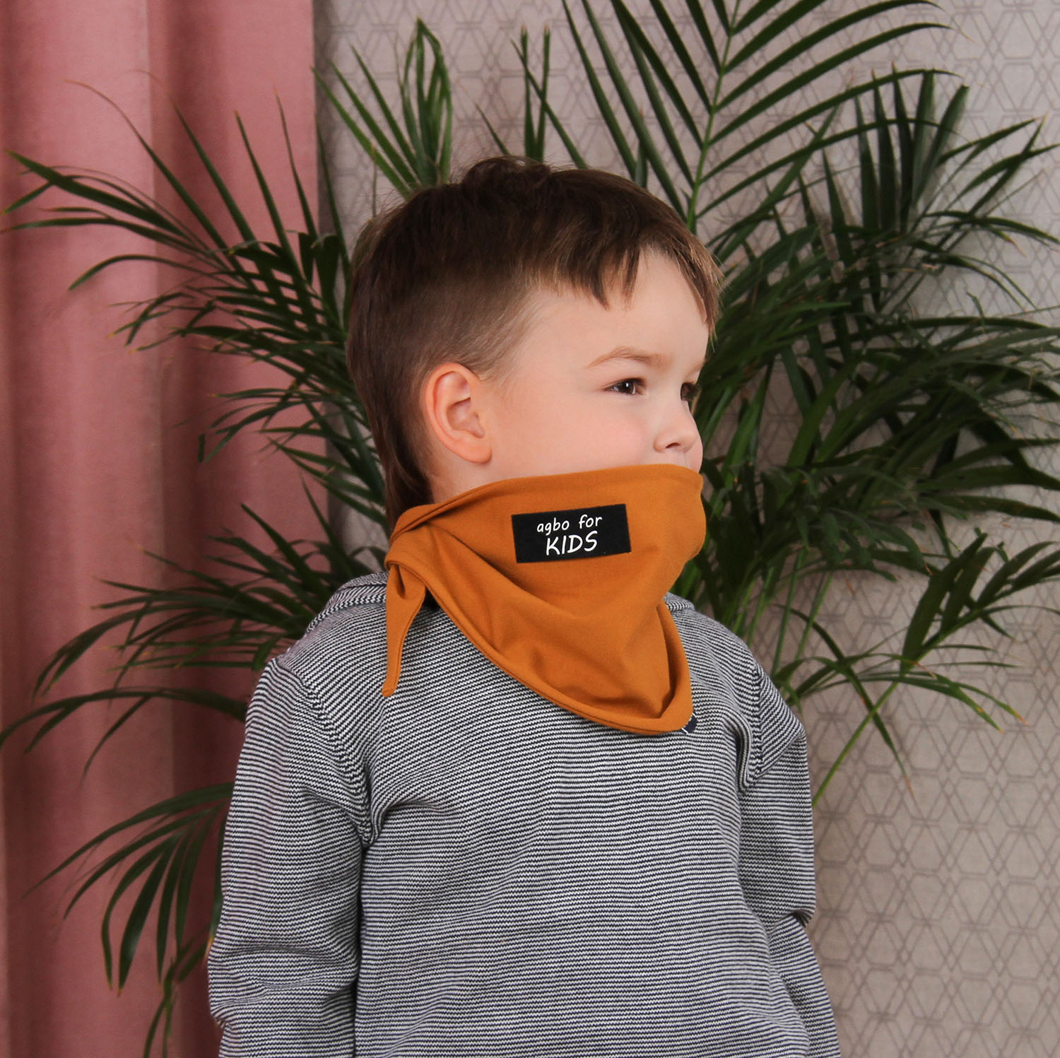 Foulard autunno/primavera bambino, verde, Wojciech