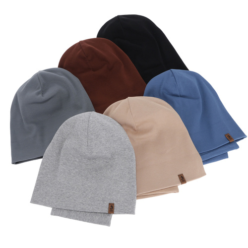 Set autunno/primavera bambino (berretto e scaldacollo), grigio scuro, Amalfi