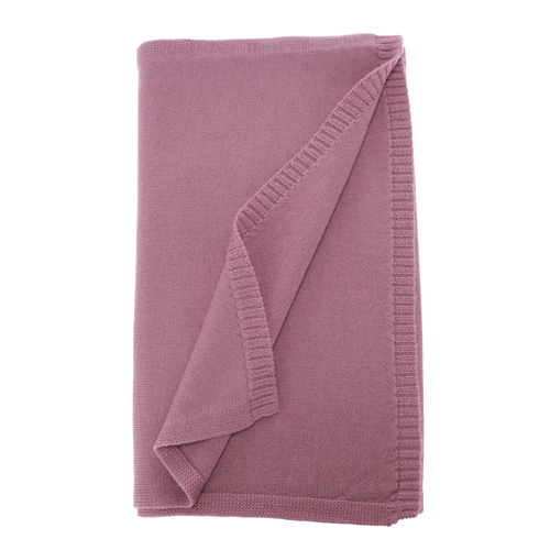 Sciarpa invernale donna, viola, 100% Lana Merino, Elonia