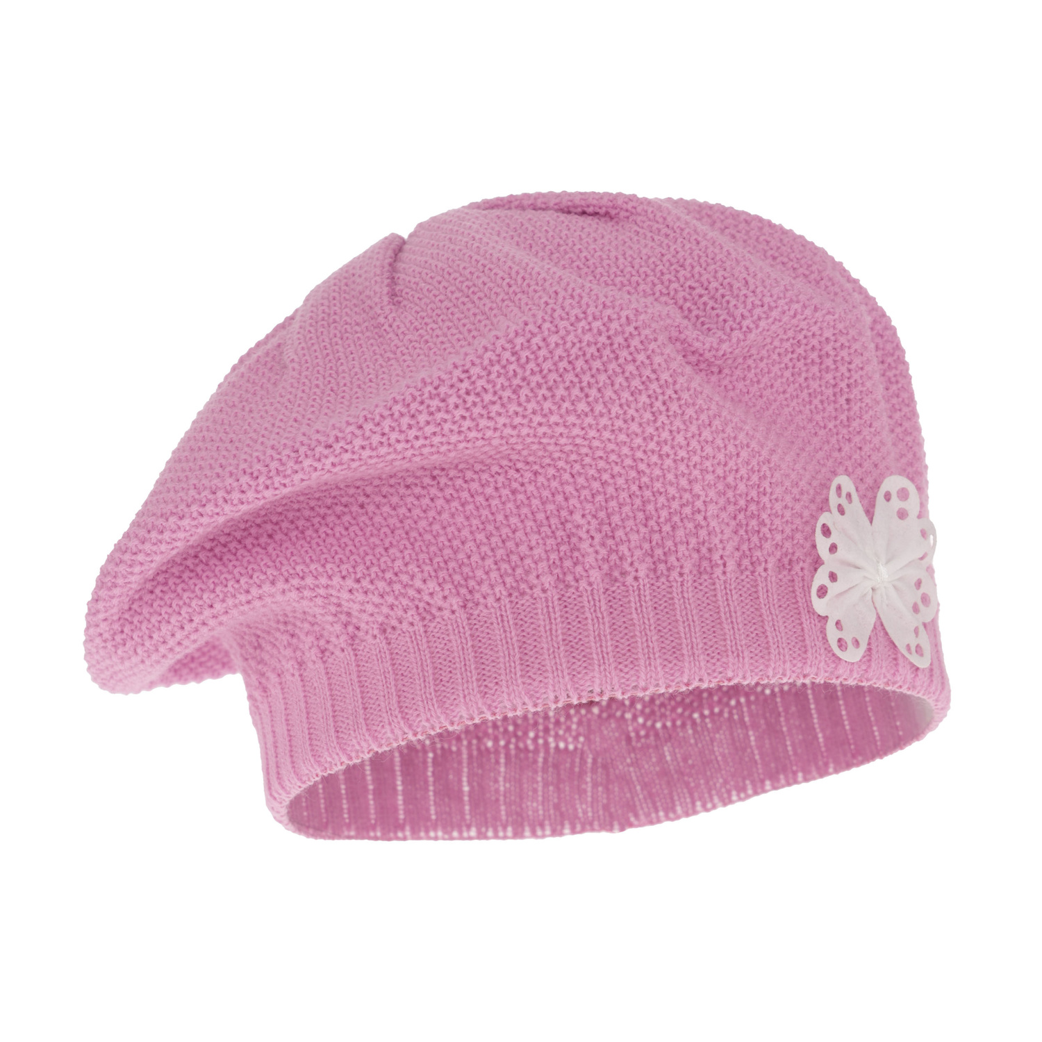 Berretto autunno/primavera bambina, viola, Costanza