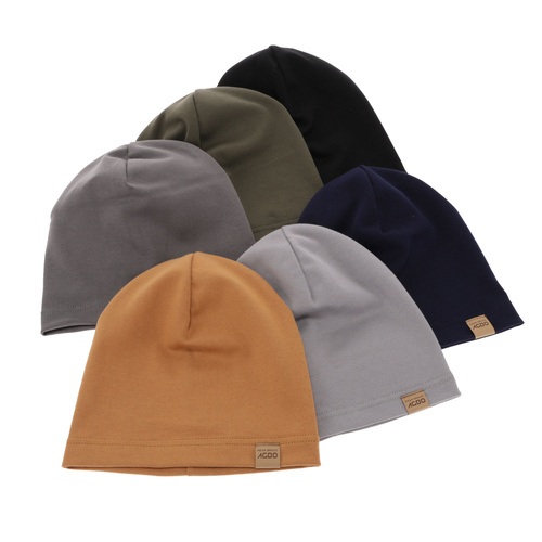 Berretto autunno/primavera uomo, grigio, in cotone, Bremus