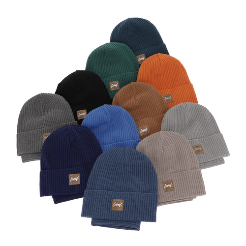 Set autunno/primavera bambino: berretto e scaldacollo, con cotone, arancione, Fenix