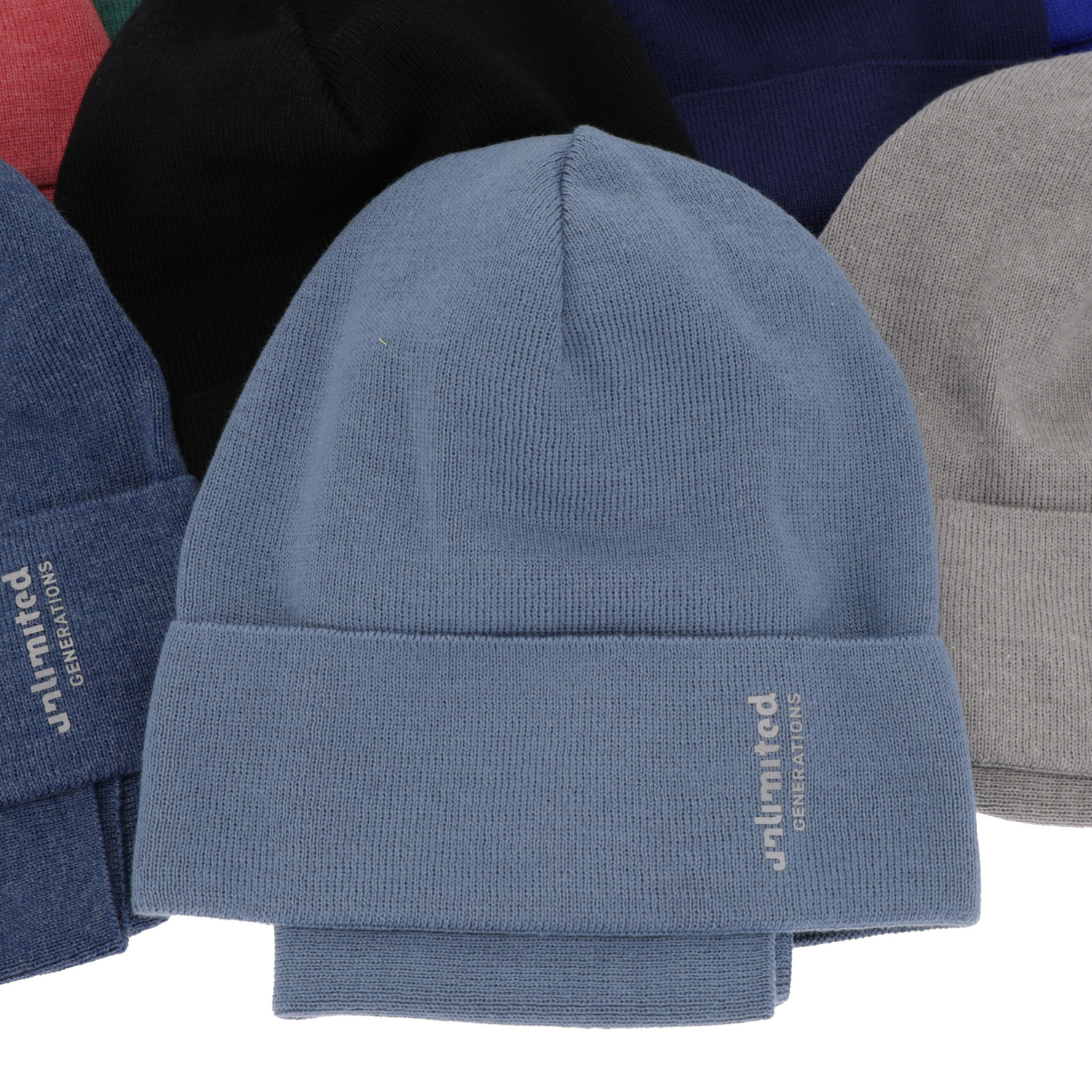 Set autunno/primavera bambino: berretto e scaldacollo, con cotone, blu scuro, Timothe