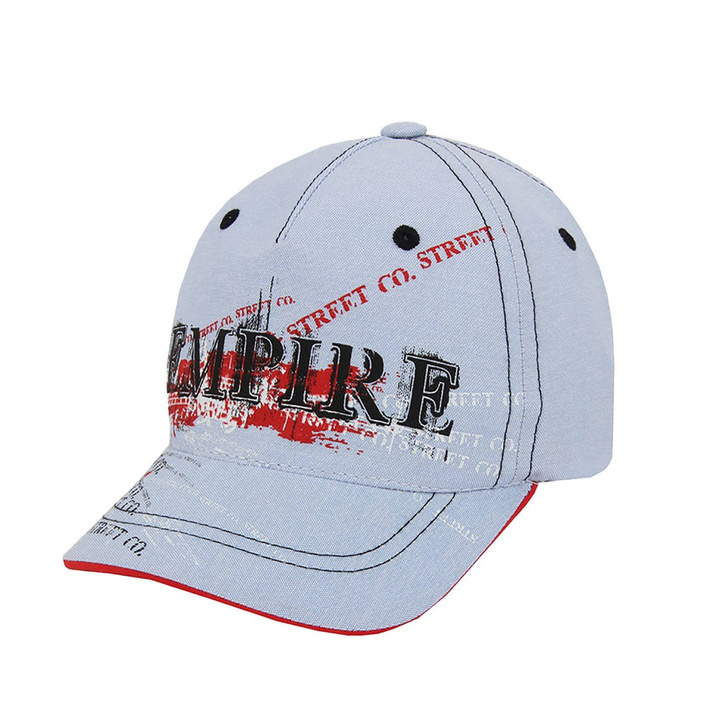 Cappellino con visiera bambino, azzurro, in cotone, Empire