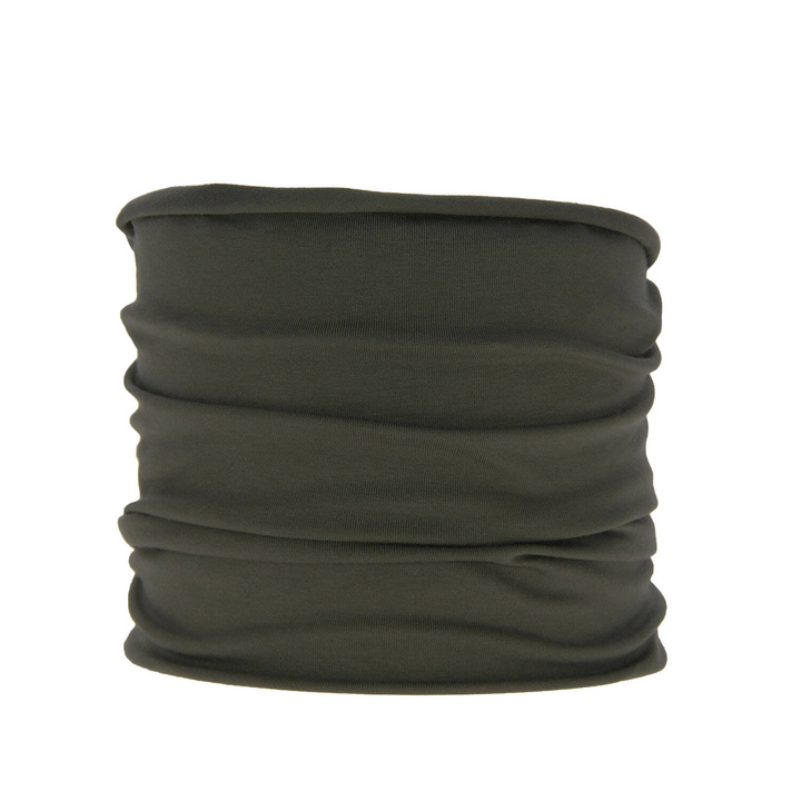 Scaldacollo autunno/primavera bambina, khaki, cotone, Braun