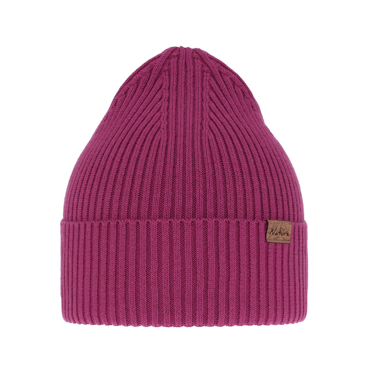 Berretto invernale/autunno donna, con cotone, rosa, Messina