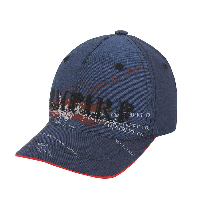 Cappellino con visiera bambino, jeans, cotone, Empire