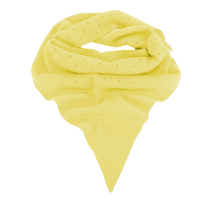 Foulard autunno/primavera bambina, gialla, Fiorella
