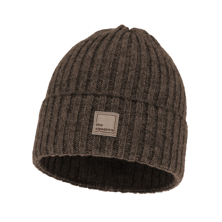 Berretto invernale donna, marrone, Con lana merino, Benedetta