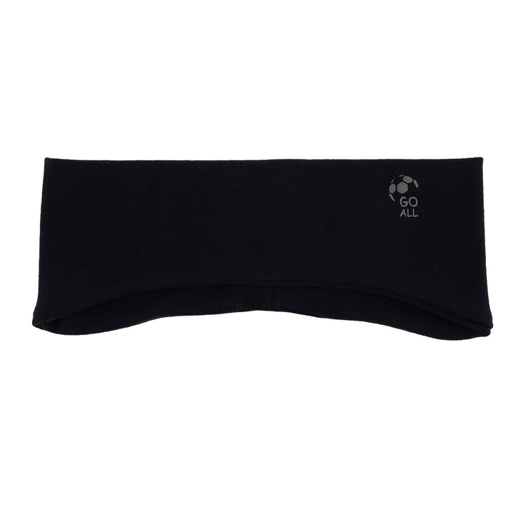 Fascia per capelli autunno/primavera bambino, blu navy, cotone, Nerd