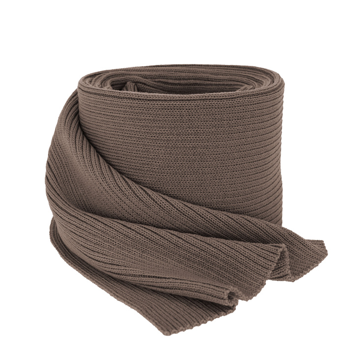 Sciarpa invernale donna, marrone, 100% Lana Merino, Jessica